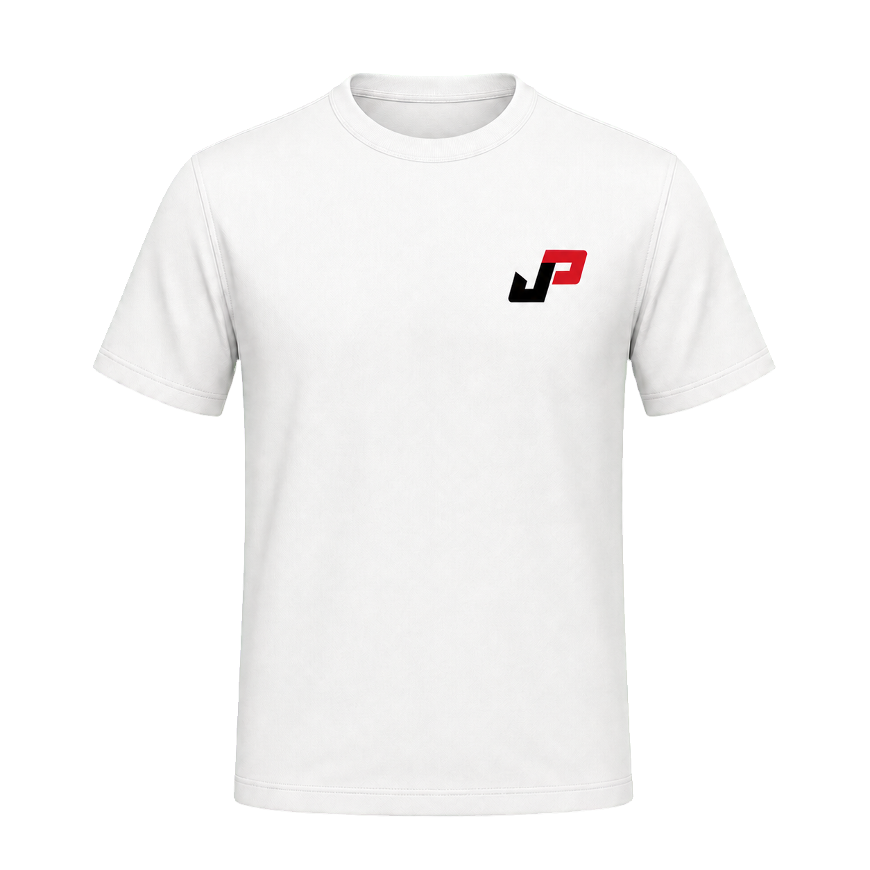 Crew-neck jersey with a rounded collar